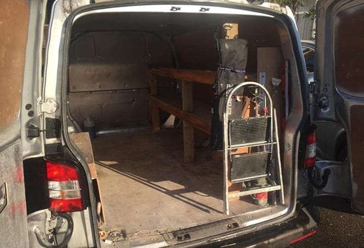 Van Volkswagen Transporter din 2013 in Londra UK