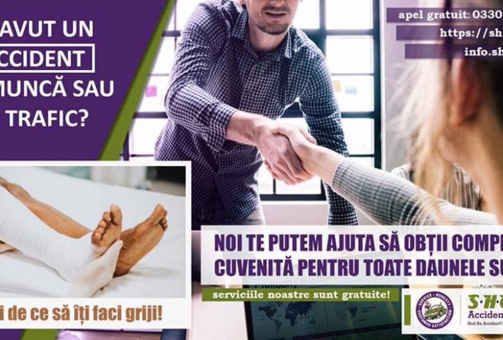 Accident? SHC Accident Helpline te ajuta prin compensatii